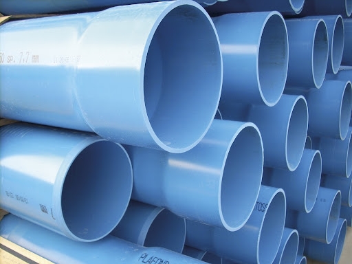 TUBE PVC IRRIGATION A COLLER  "PN8"